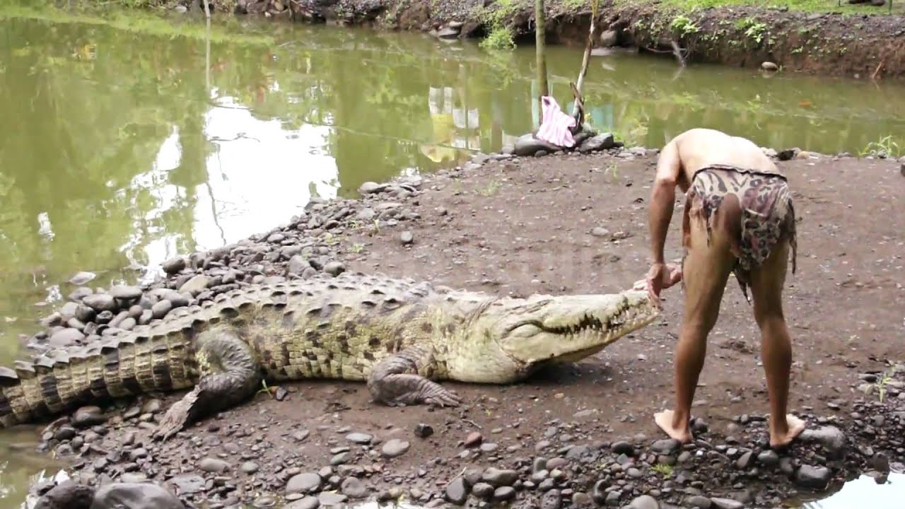 Pocho es la mascota favorita del pescador costarricense Gilberto Shedden